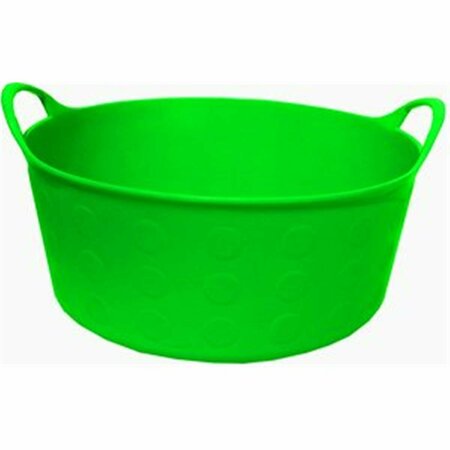 TOTALTURF 4 gal Tuff Flex Tub - Green TO3335496